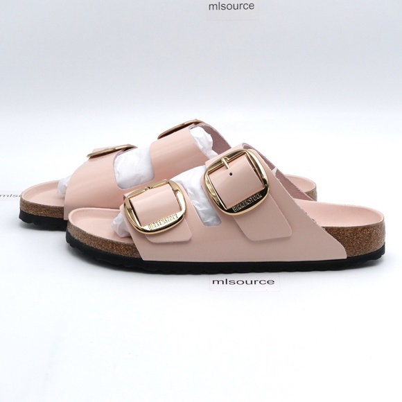 NEW Birkenstock Arizona Big Buckle Patent Leather Sandal